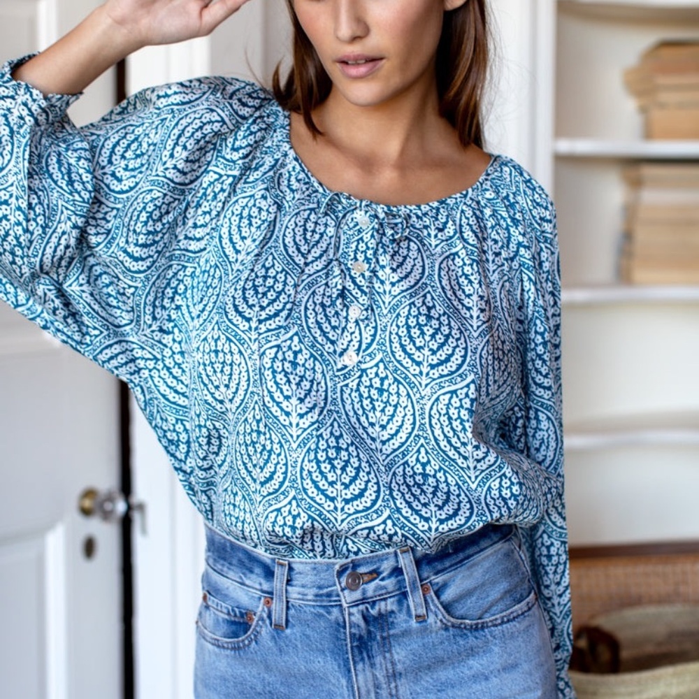 Emerson Fry Lucy 2 Blouse NWOT Small